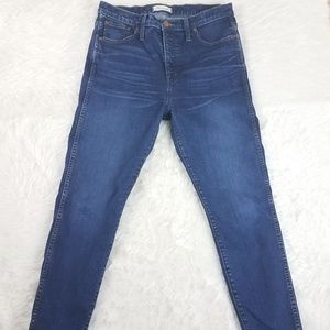 Madewell blue jeans denim med wash 31 skinny